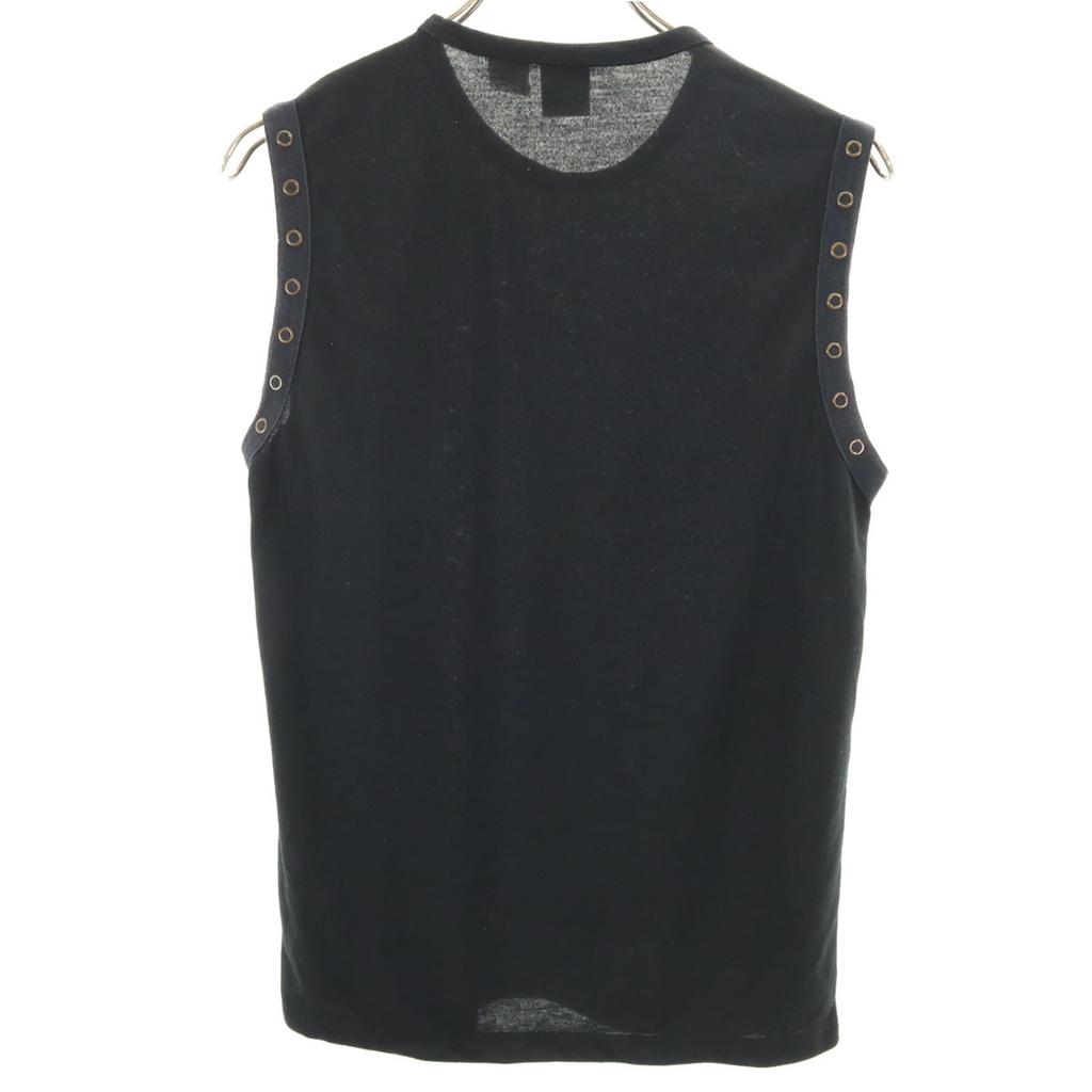 Armani Exchange 90s 00s Old No Sleeve Cut S Black Series Men's Used