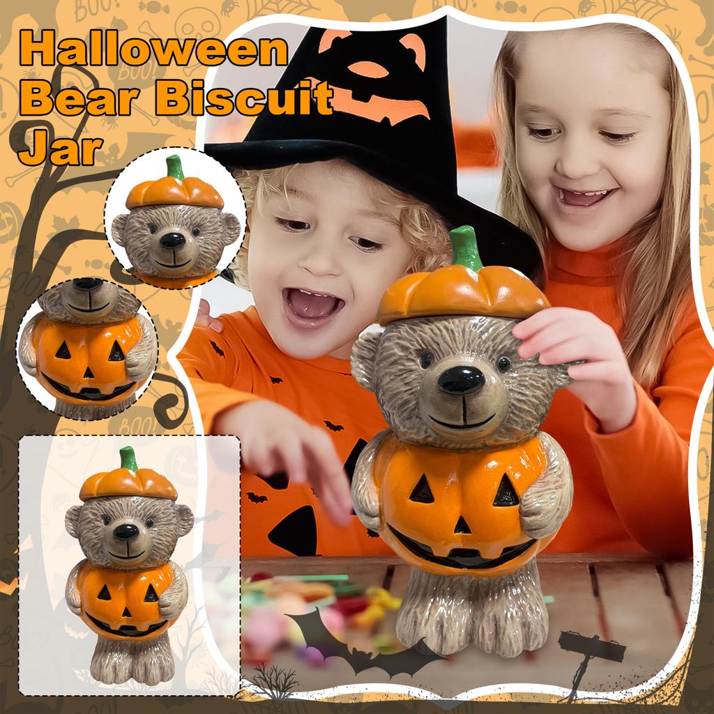 The Bear-shaped Cookie Jar Can Hold A Lot Of And Is Also Suitable As A Storage Box Or Decorative Item. It Has High Practicality.