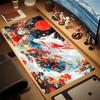 Mousepad Anime Fox Kawaii Mouse Pad Pc Gaming Accessiores Non-slip Large Mausepad with Lockedge Deskmat Podkladka Pod Mysz