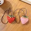 Creative Strawberry Keychain Pendant Women's Bag Ornament - Exquisite Fruit Charm Gift