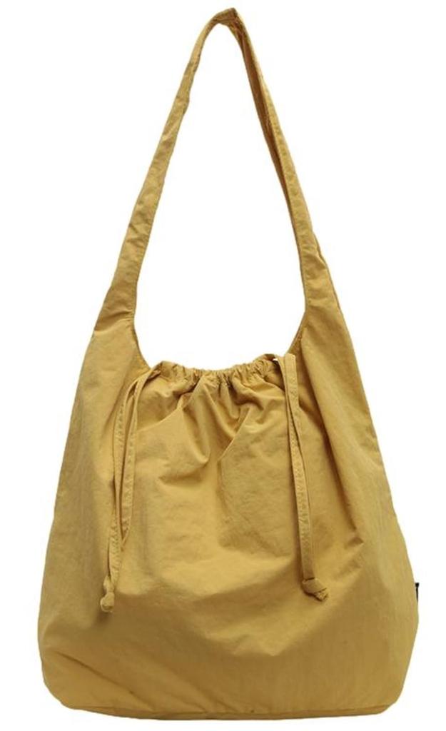 One Drawstring Tote Ultra Large Shoulder Colorful One's Bag, Lightweight, Capacity, Water-Repellent, Bag, Casual, Nylon, Multi-functional,