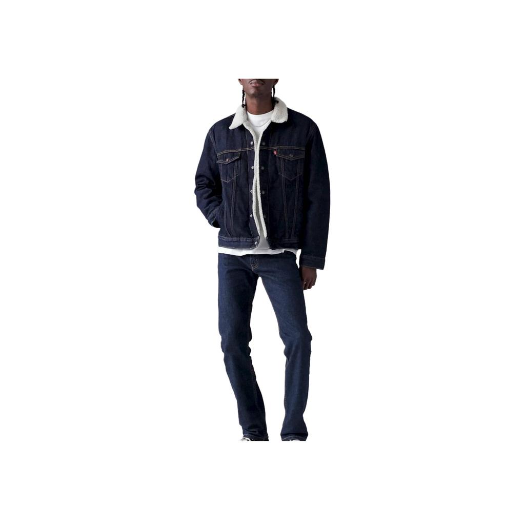 Levis Comfortable Versatile Warm Simple Pointed Collar Long Sleeve Denim Jacket Men jackets 16365-0271