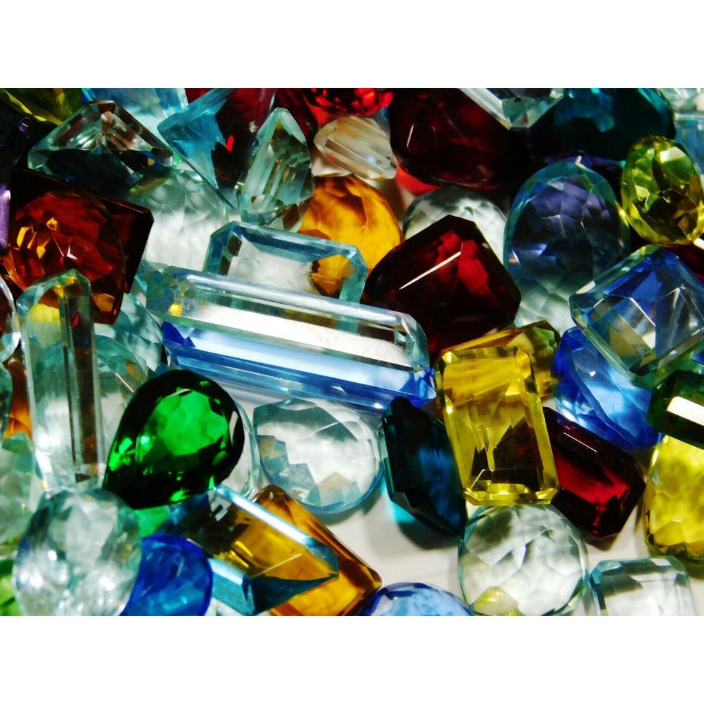 CERTIFIED Mix Shapes & Colors 500 Carat A++ MIX Topaz Loose Gemstones LOT's