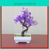 Pine Trees Simulated Artificial Green Plants With Pots Indoor Decoration