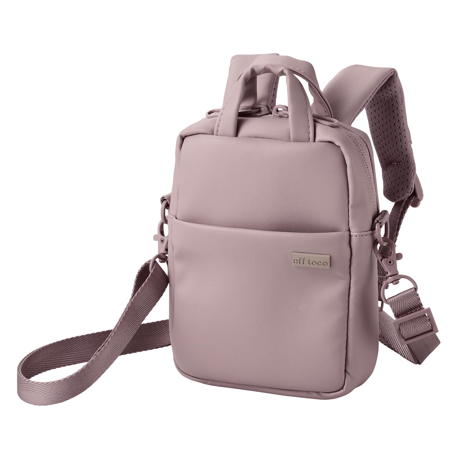 

ELECOM Off Toco Shoulder Pouch, Leather-Like, Mauve Pink, BMA-OFSC01PN