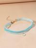 Charm Fashion Five-pointed Star Pendant Colorful Velvet Ribbon Double-layer Choker Necklaces for Women Collar Chain Jewelry Gift