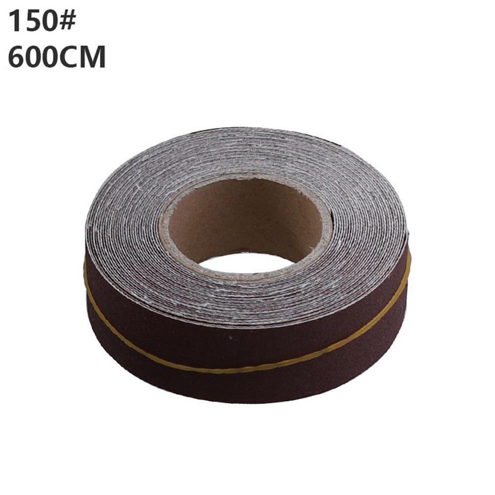 Sandpaper Sand Cloth Soft Tape Abrasive Paper 6 Meters