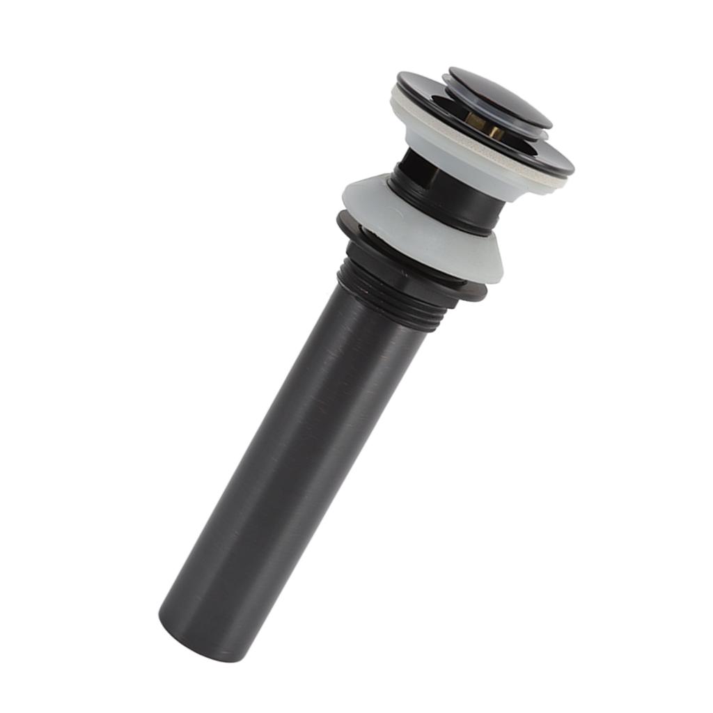 Bathroom Basin Sink Drain Brass Stainless Steel Pop Up Draining Stopper Kitchen Accessories With Overflow Hole