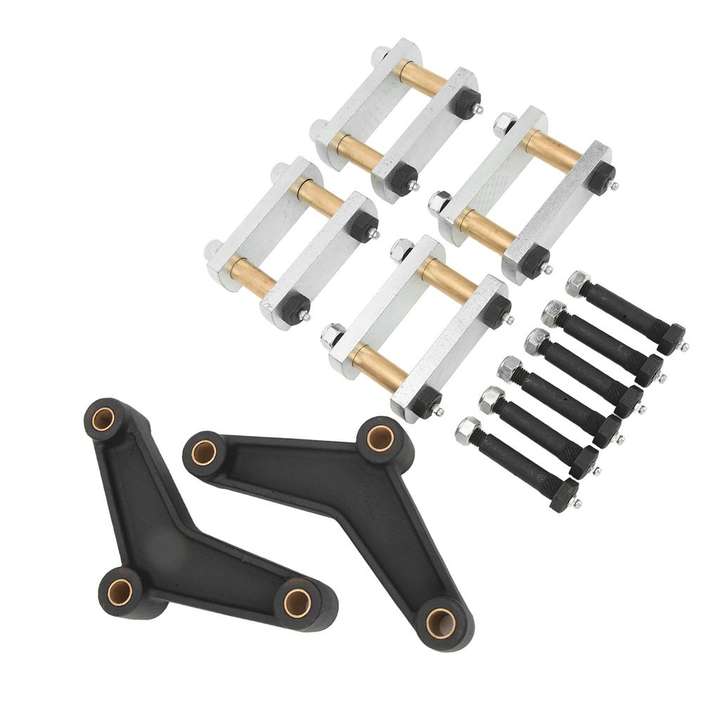 Anhänger-Aufhängungs-Kit K71 359 00 Heavy Duty Metallachse Blattfederaufhängung Überholsatz für Tandemachse mit 1-3/4 Zoll Breite