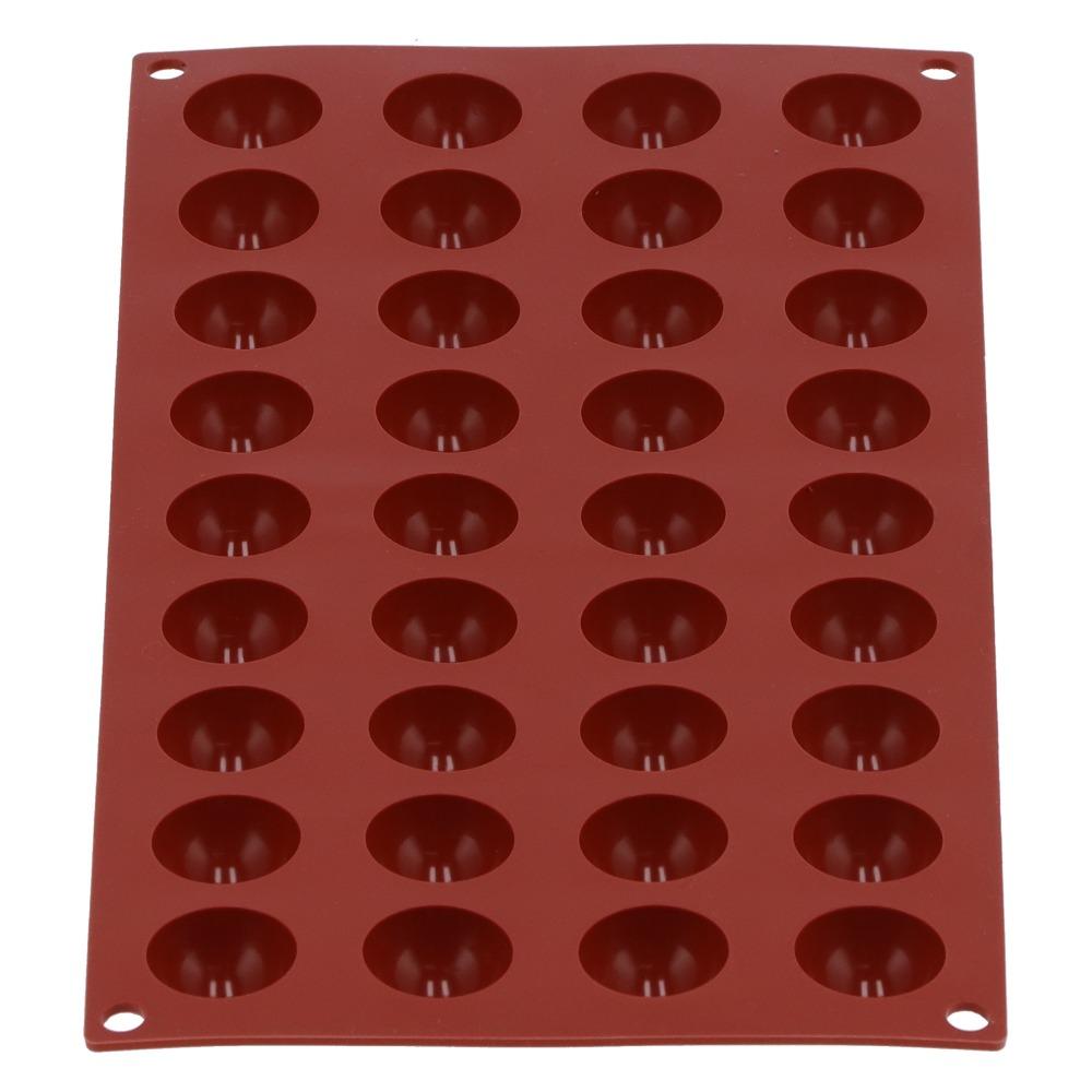 36 Cavity Hemisphere Silicone Mold 6 Cavity Dome Chocolate Mold Muffin Cake Mold  Chocolate Cake