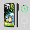 Cute T-Totoroes Magnetic Wireless Phone Case For IPhone 17 16 15 14 13 12 11 Pro Max Plus Mag Phone Cover