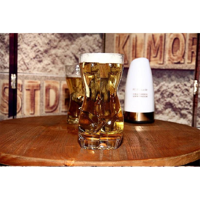 Sexy Nude Beer Steins Pilsner Glass Beer-mug Naked Men Girl Body Funny Naked Guy Wine Tumbler For Bar Cocktail Glasses Party Cup