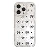 Applicable To iPhone17Pro Full Screen Love Bow Mobile Phone Case Apple 16 Advanced Sense 14/15 Niche Anti-drop