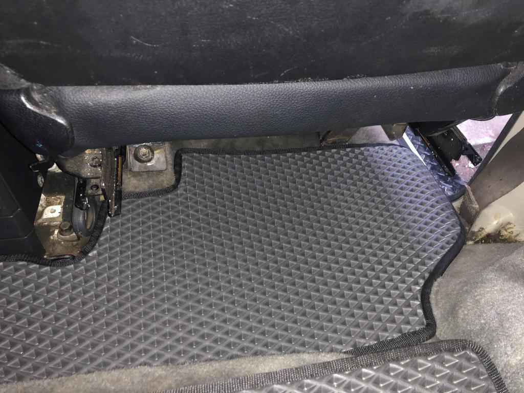 EVA-Matten (Schwarz) Vorne -2025 hinten durchgehend für Toyota Land Cruiser 70