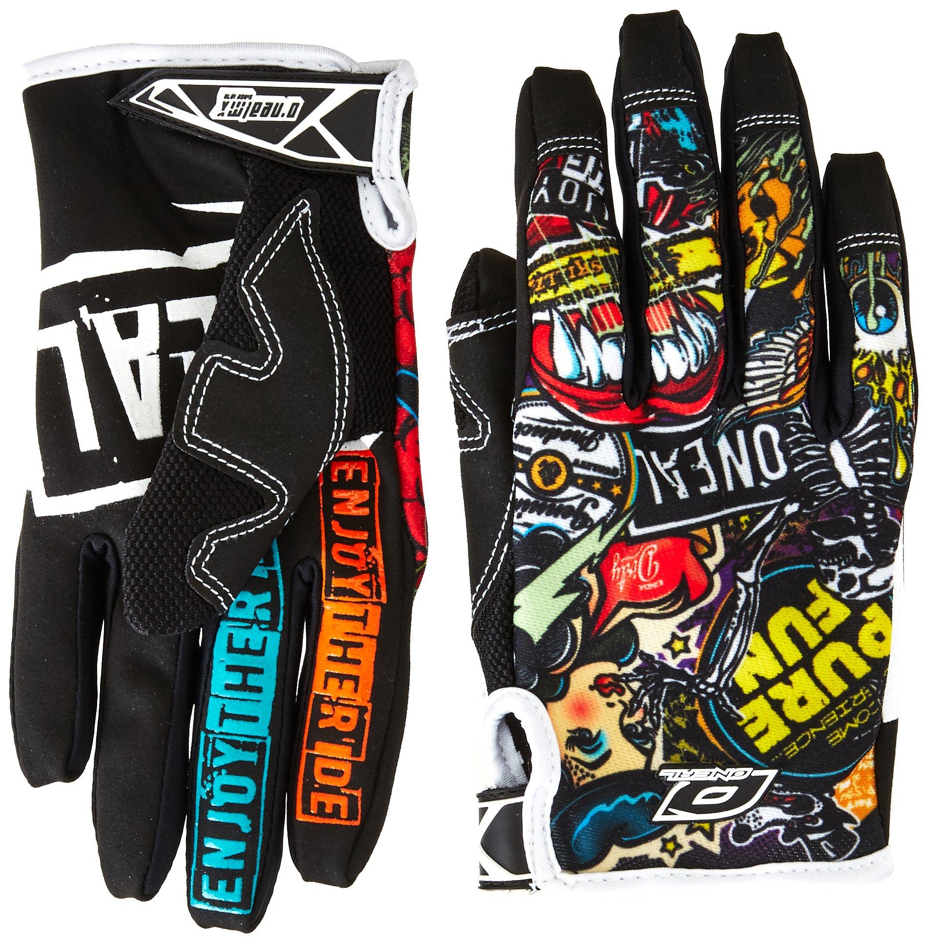 

Перчатки для прыжков с графикой Crank Размер O Neal - 0385-130 (Черный/Разноцветный, 10)