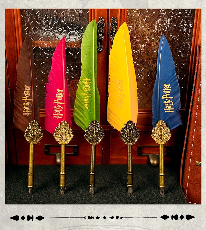 Harry Potter Quill & Sealing Wax Set - Creative Gift for Birthdays, Holidays, or Graduations.