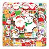 50pcs Christmas Stickers, Waterproof, Self Adhesive, for Water Bottles, Ipad, Skateboard, Luggage, Phone