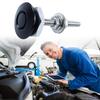 Aluminum Alloy Engine Cover Lock 30mm Quick Release Hood Pins Lock Clip Anti Theft Smooth Button Operation