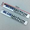 Adhesivo con emblema para maletero trasero de coche BLUEMOTION de metal para guardabarros lateral VV V