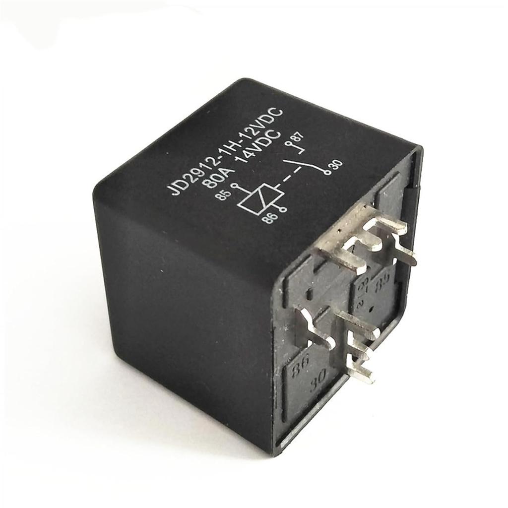 1pcs Automotive Relay JD2912 80A 12V4P High Current Relay PCB Circuit Board Tip