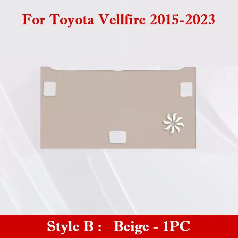 For Toyota Vellfire Alphard 2015-2026 Trunk Door Anti Kick Pad Tailgate Anti-Scratch Protector Sticker Cargo Liner Car Interior