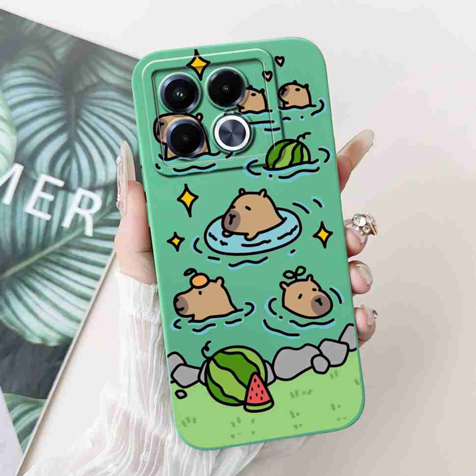 Spring Flower Case For Infinix Note 40 5G Cover Silicone Soft Shockproof Funda For Infinix Note 40 X 40X Note40 Note40X Casing