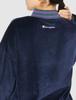 Champion Line Rib Crew Neck Dark Size M Size Women's Sweatshirt, CW-S013, Navy, (Japan M)