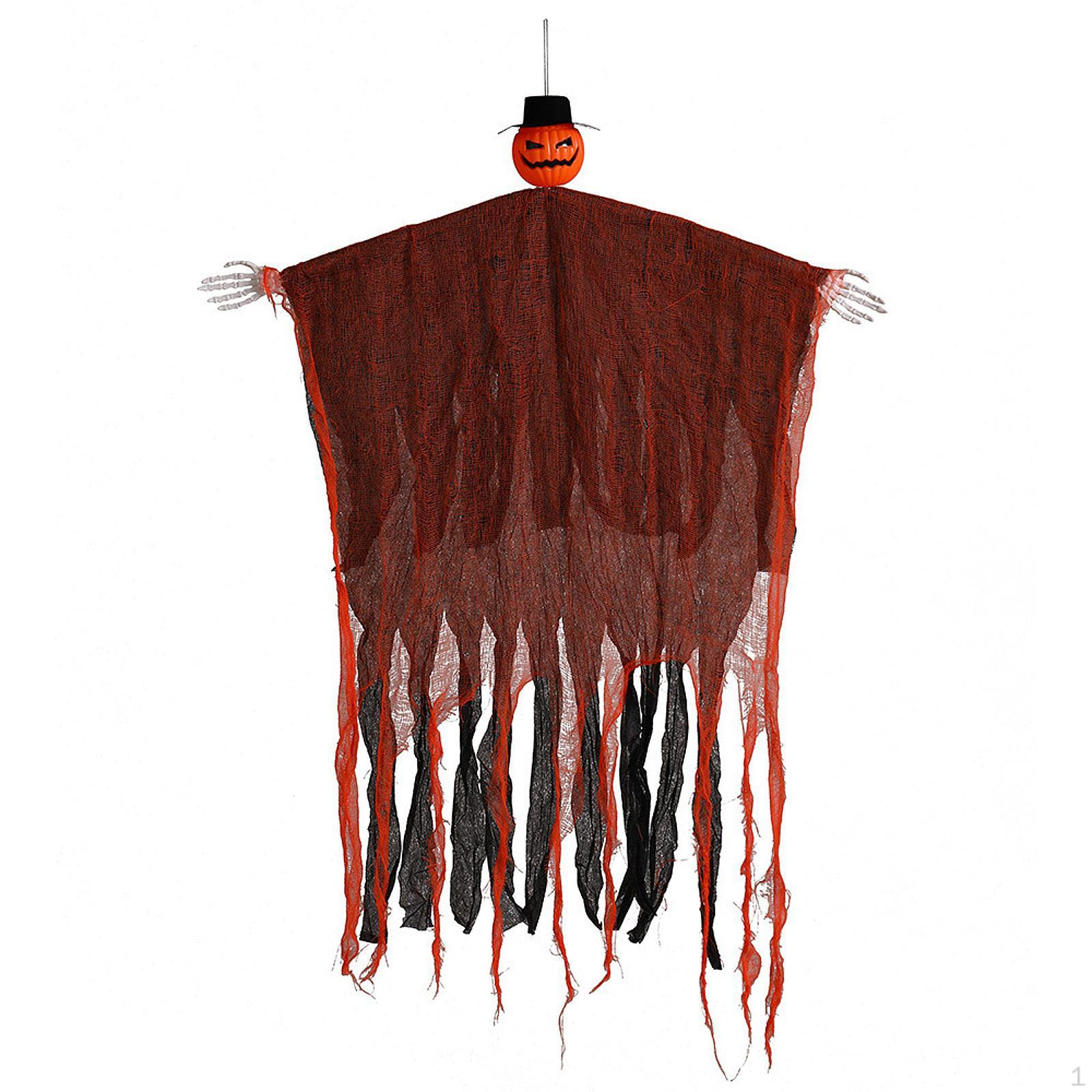 

Halloween Pumpkin Hanging Ghost Flying Haunted House Prop Decoration for Window