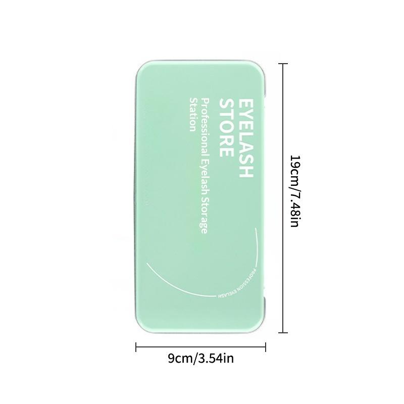 Magnetic Single Layer Lash Extension Storage Box Display Box For False Eyelash Eyelash Strips For Individual