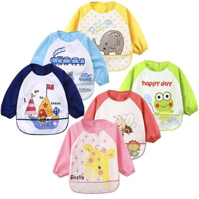 Baby Bibs Long for Children Feeding Infant EVA Bandana Bibs Stain Resistance Waterproof Overalls Toddler Scarves