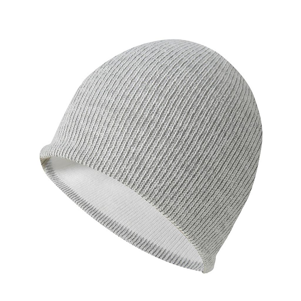 Reflective Knitted Hat for Men Women Winter Sport Unisex Cuffed Warm Winter Hat Windproof Cycling Hat for Skiing Cycling