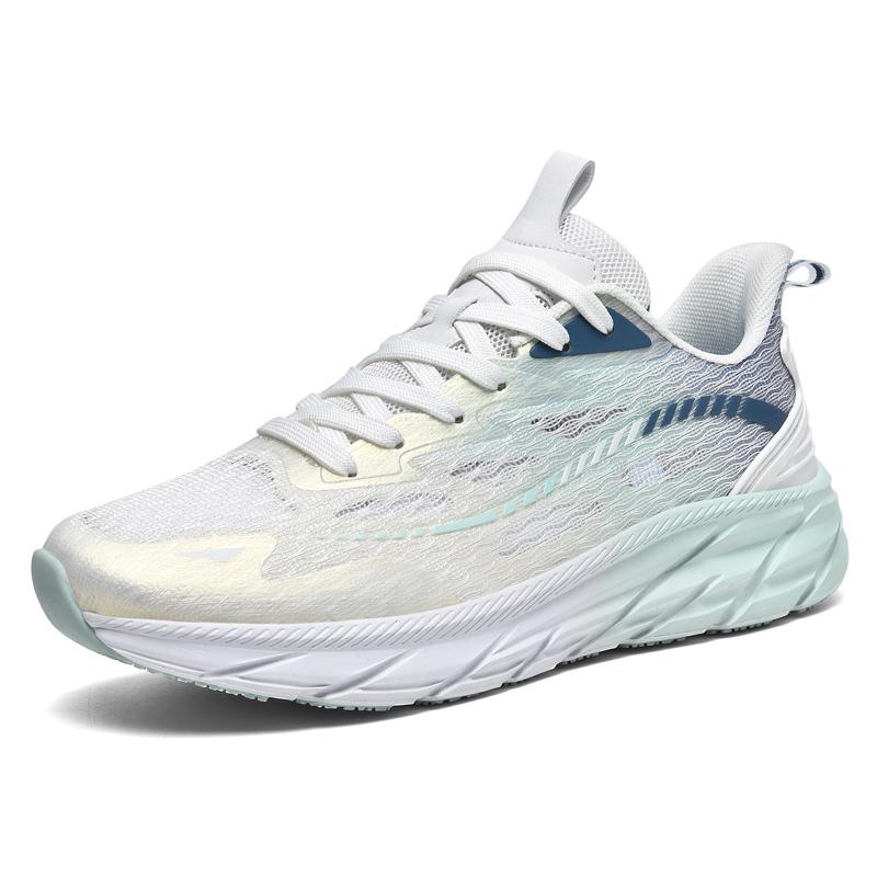 Men's Running Shoes Big Size Lightweight EVA Flat Soft Jogging Shoes Pro Sports Training Mesh Breathable Sneakers for Men