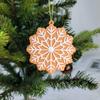 Christmas   Pendant House Series 12 Pcs Christmas Tree Full House Pattern Pendant