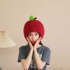 Cartoon Simulation Fruit Hat Funny Lychee Headgear Novelty Party Costume Head Cover  Festival
