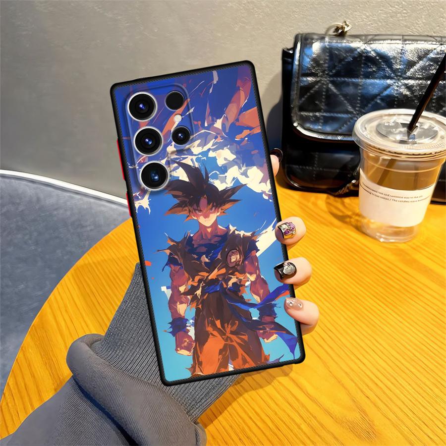 

Dragon Ball Dashing Goku Back Phone Cover Case for Samsung Galaxy S22 Plus S23 Ultra S25 Edge S20 S24 FE S9 S21 S10 Galaxy S20 FE