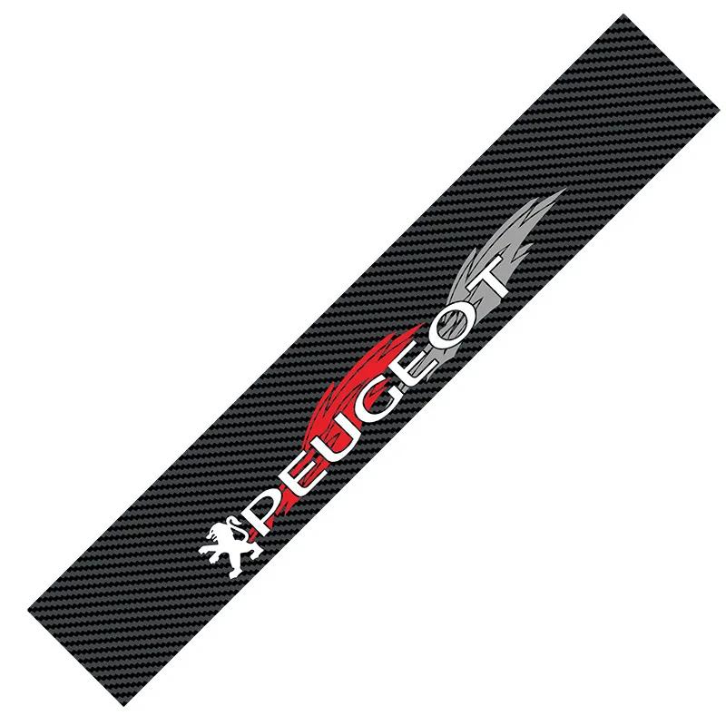 Car Front Trunk Windshield Sticker for Peugeot 206 307 308 207 3008 208 508 407 2008 306 406 408 205 4008 5008 103 106 301