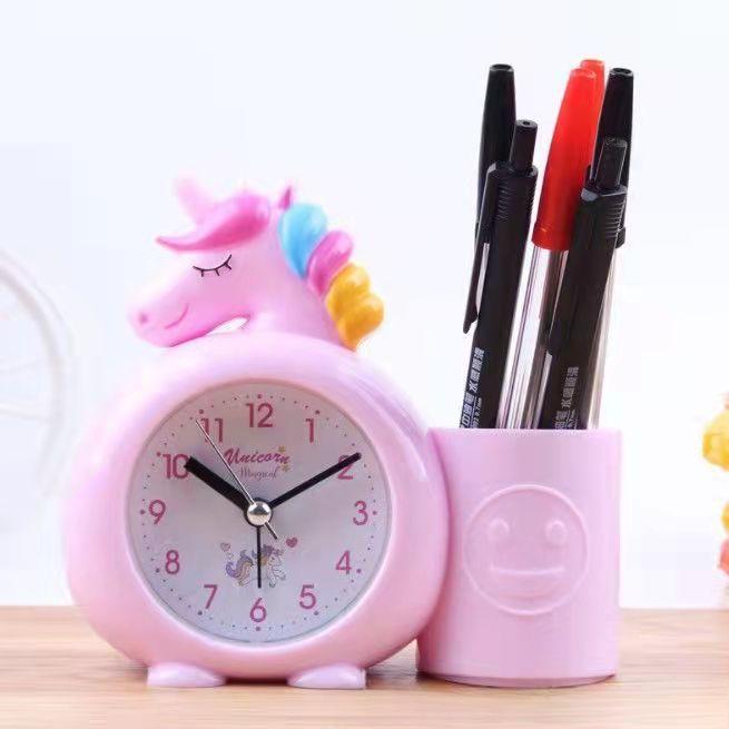 Creative Flower Alarm Clock Children's Bedside Cute Clock Student Birthday Gift Bedside Fashion Table