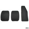3 ks/sada gumových destiček pro brzdový, spojkový a plynový pedál automobilu pro Suzuki Swift Samurai Sidekick Vitara Tracker OE # 49751-79001