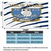 1PC Sheffield Wednesday Football Club Custom Name Patterned Flannel Blanket Suitable For All Seasons for Home Decor Warmth and Comfort Gifts Holiday P