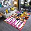 JoJo's Bizarre Adventure: Epic Characters Vibrant Art carpet Living room and bedroom mats printing Christmas gifts Fashion Art