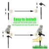 Solar Owl Garden Light Shaped Solar Light Weather Resistant Owl Solar Light for Garden Patio Decor with Automatic Patio Decor