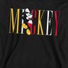 Disney Childrens/Kids Mickey Mouse Multicolour Name Hoodie