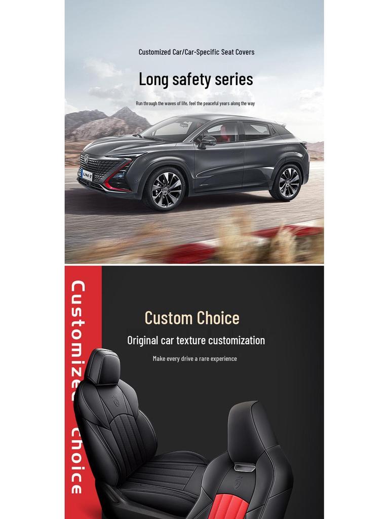 Universal Wear-Resistant Leather Seat Cushion for Cruze - All-Season, Full Surround, 5-Seat Coverage