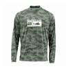 Fischerbekleidung Luya Langarm Rundhals T-Shirt Herren Sonnenschutz Schnelltrocknend Atmungsaktiv