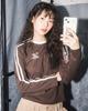 HAVISM W Llf Uniform L/S Tee(Brown)