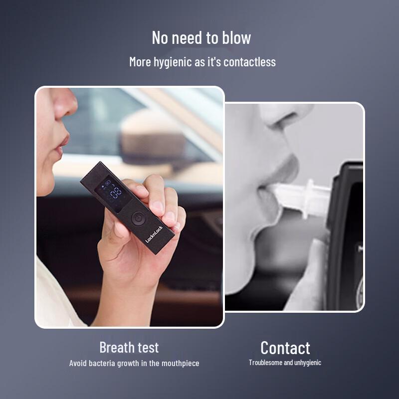 LOCK&LOCK Voice Broadcast Alcohol Tester