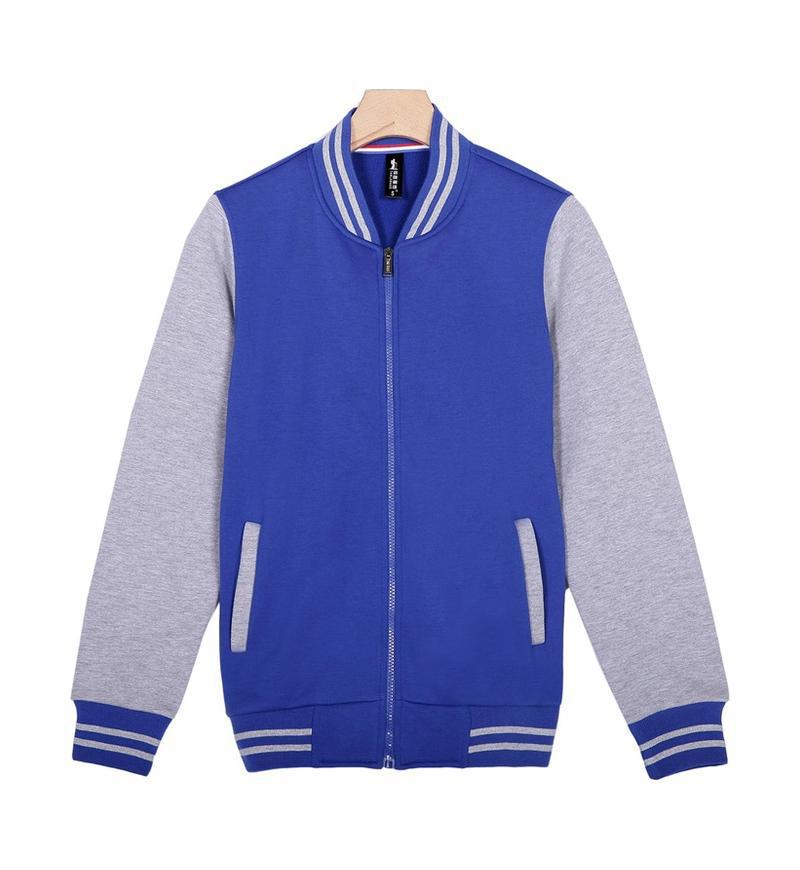 

Корейская бархатная бейсбольная куртка на молнии - Удобная повседневная униформа с возможностью нанесения логотипа на заказ XXL