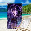1pc Genshin Impact Beelzebul2 Beach Towel, Beach and Seaside Swimming Pool Equipment, Fashion Pattern, Rectangular, Travel Essentials
