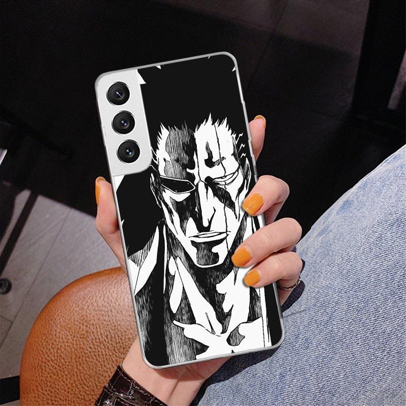 Bleach Zaraki Kenpachi Phone Case For Samsung Galaxy S24 S25 Edge S26 Ultra S23 S22 S21 Plus S20 FE + Personalized Print Cover G
