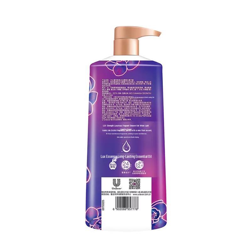 lux Neon Orchid Indulgent Fragrance Shower Gel
